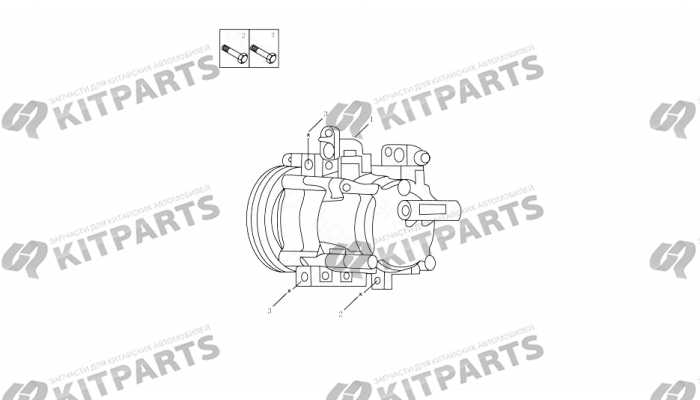 A/C COMPRESSOR#2 Geely Emgrand X7