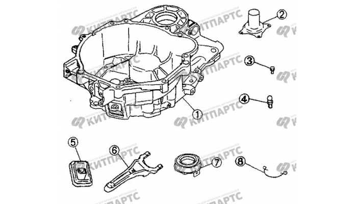 Картер сцепления BYD