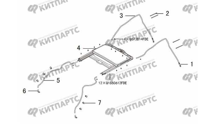 Люк крыши Great Wall DW Hower H5